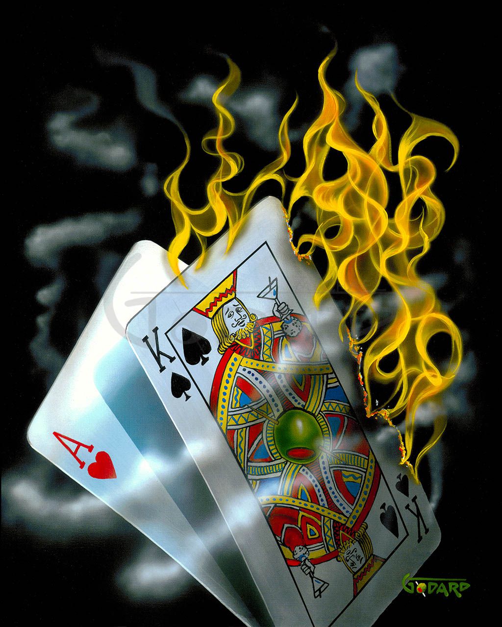 Burning Blackjack