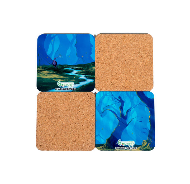 Chasing Fireflies Coasters