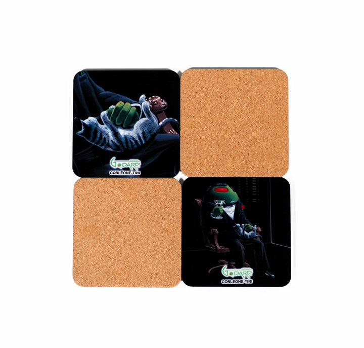 Corleone-Tini Coasters