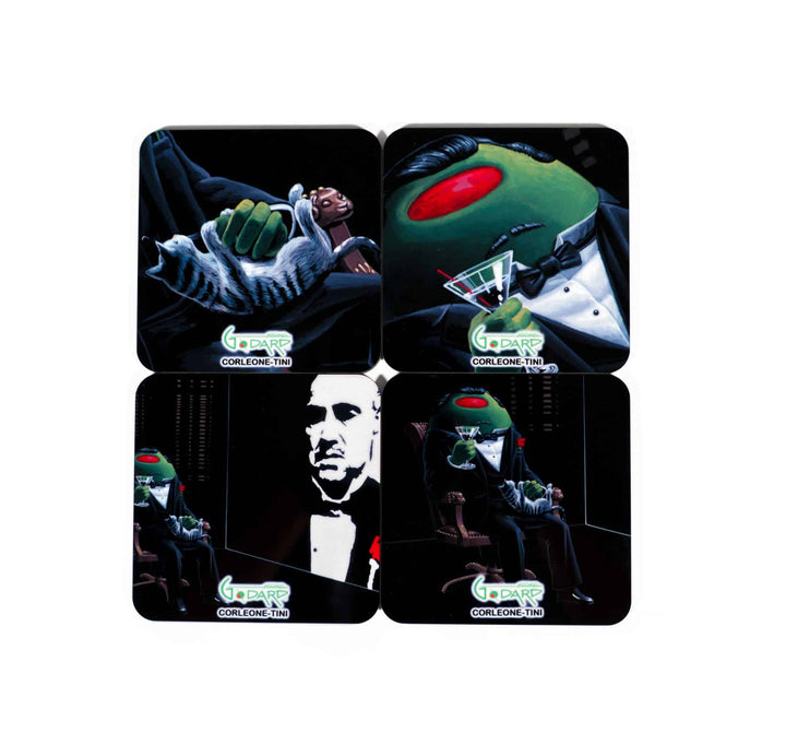 Corleone-Tini Coasters