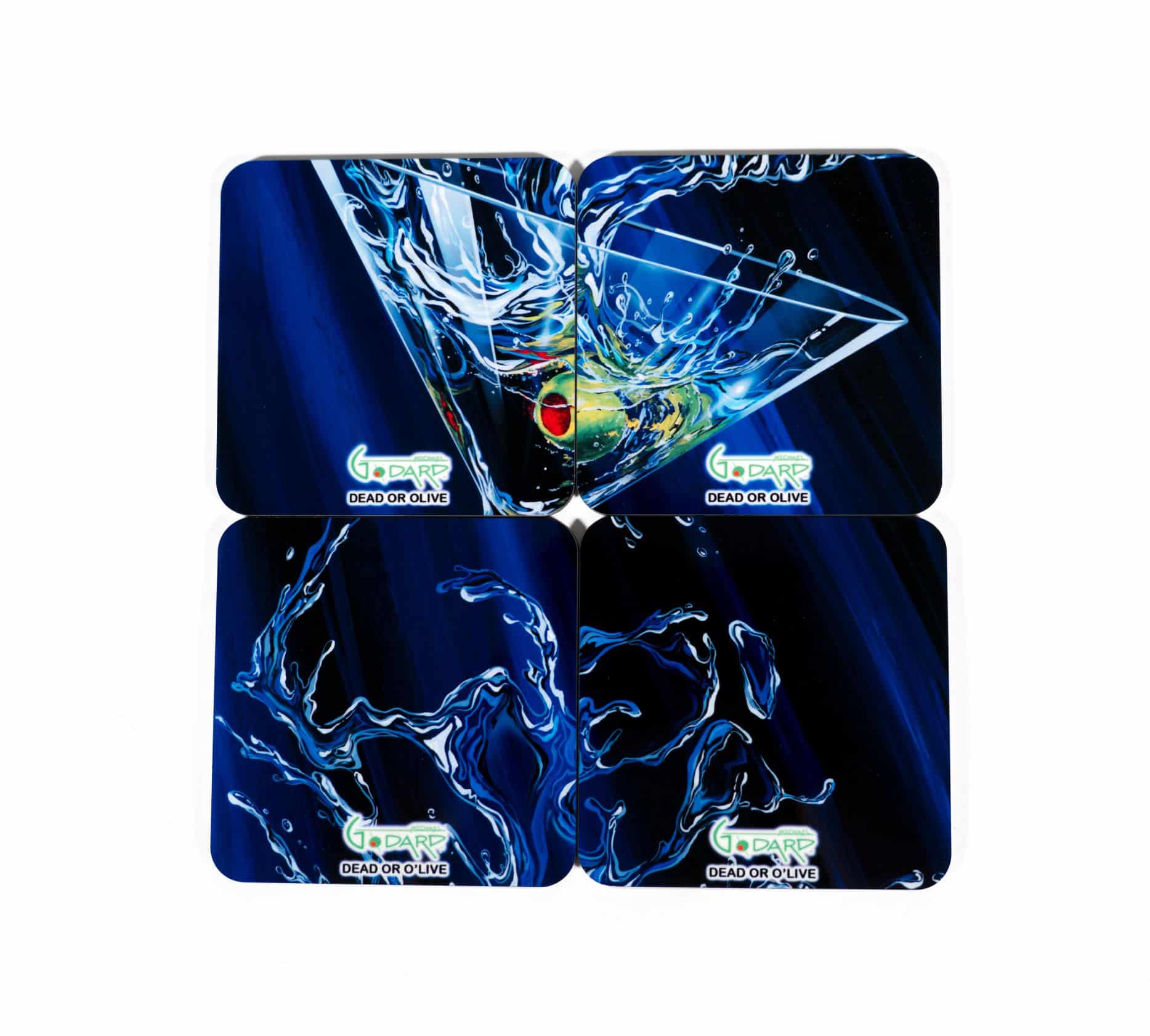 Dead or Olive Coasters