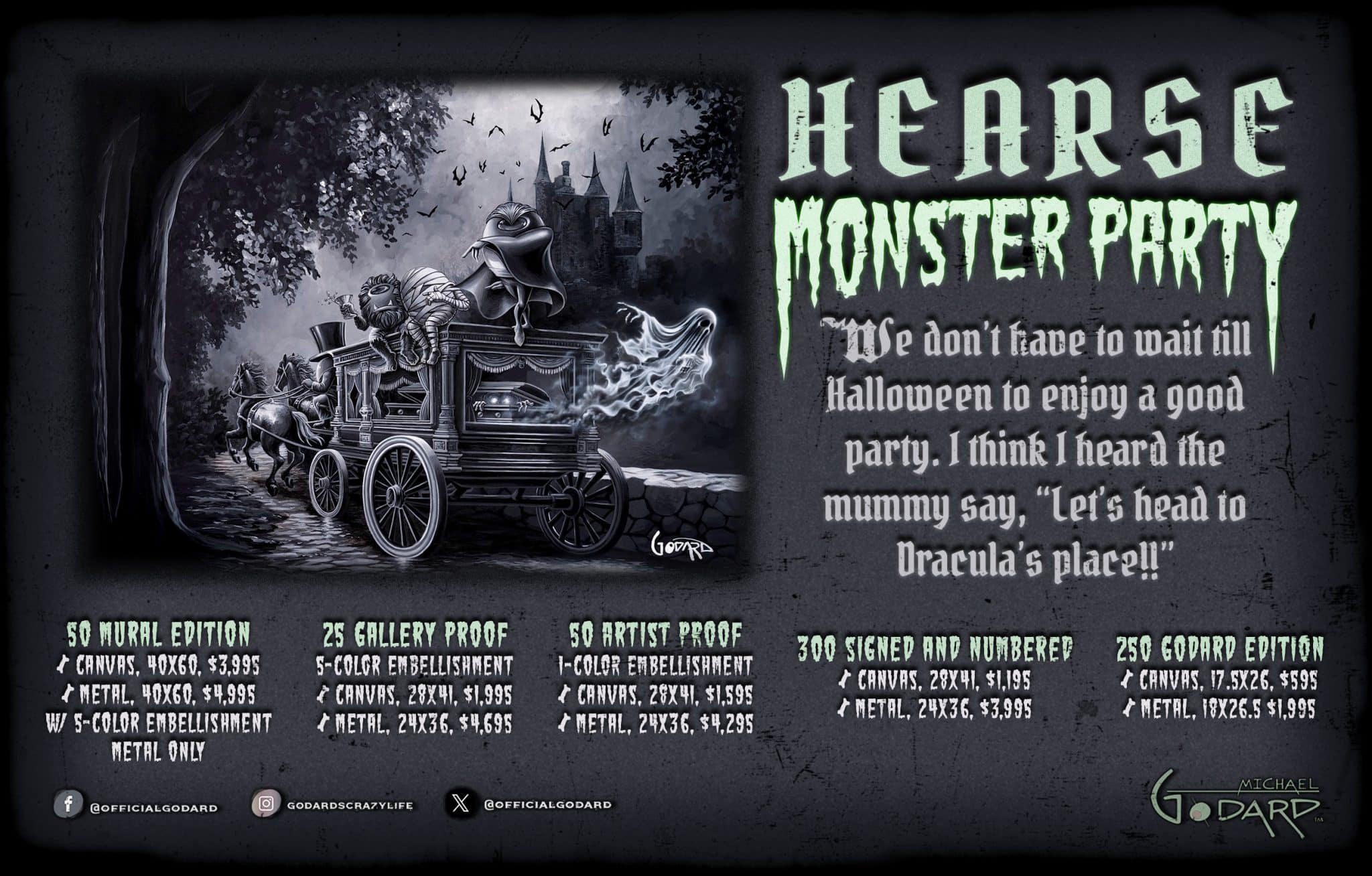 Hearse Monster Party