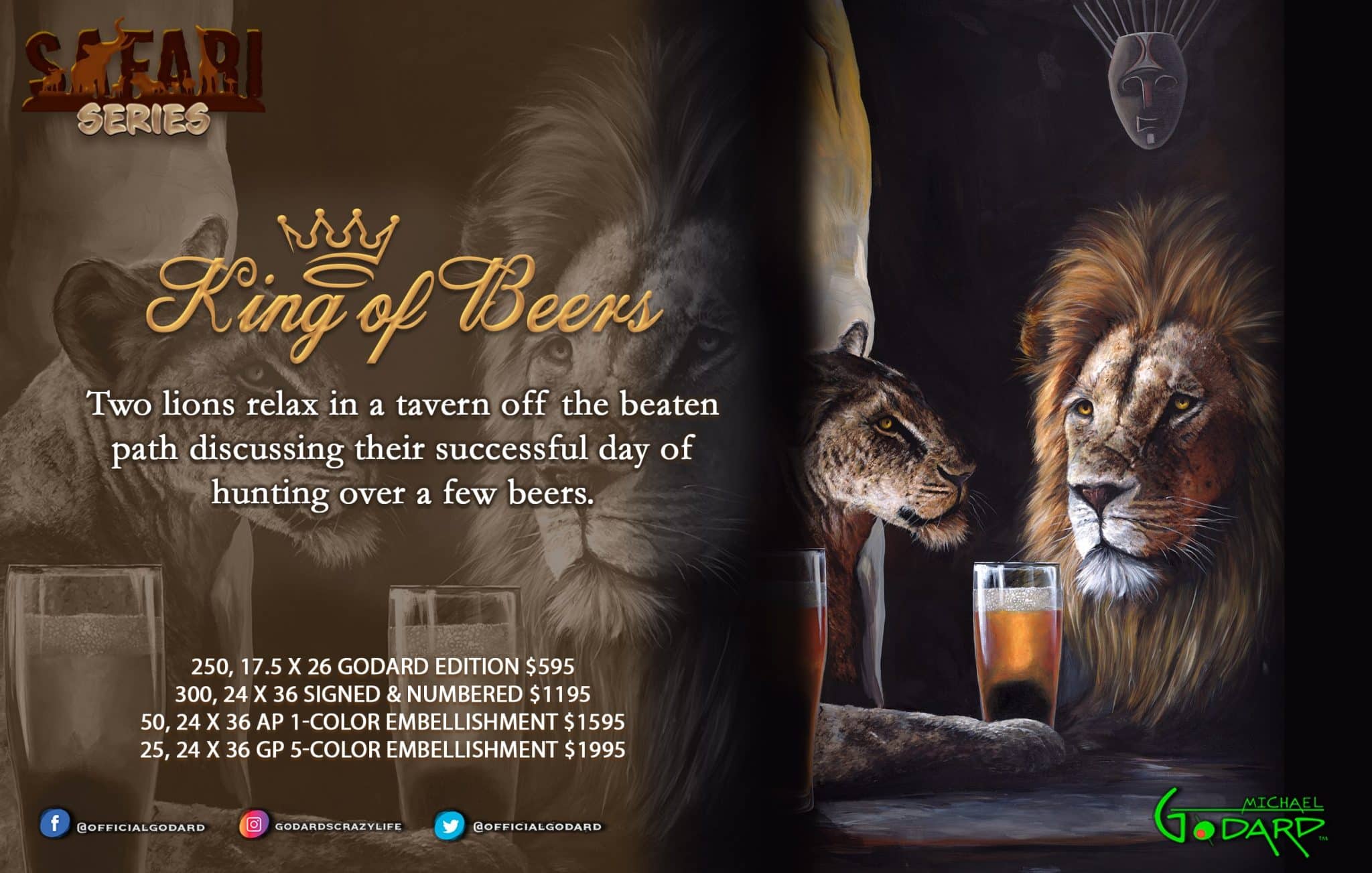 Safari Series – King of Beers