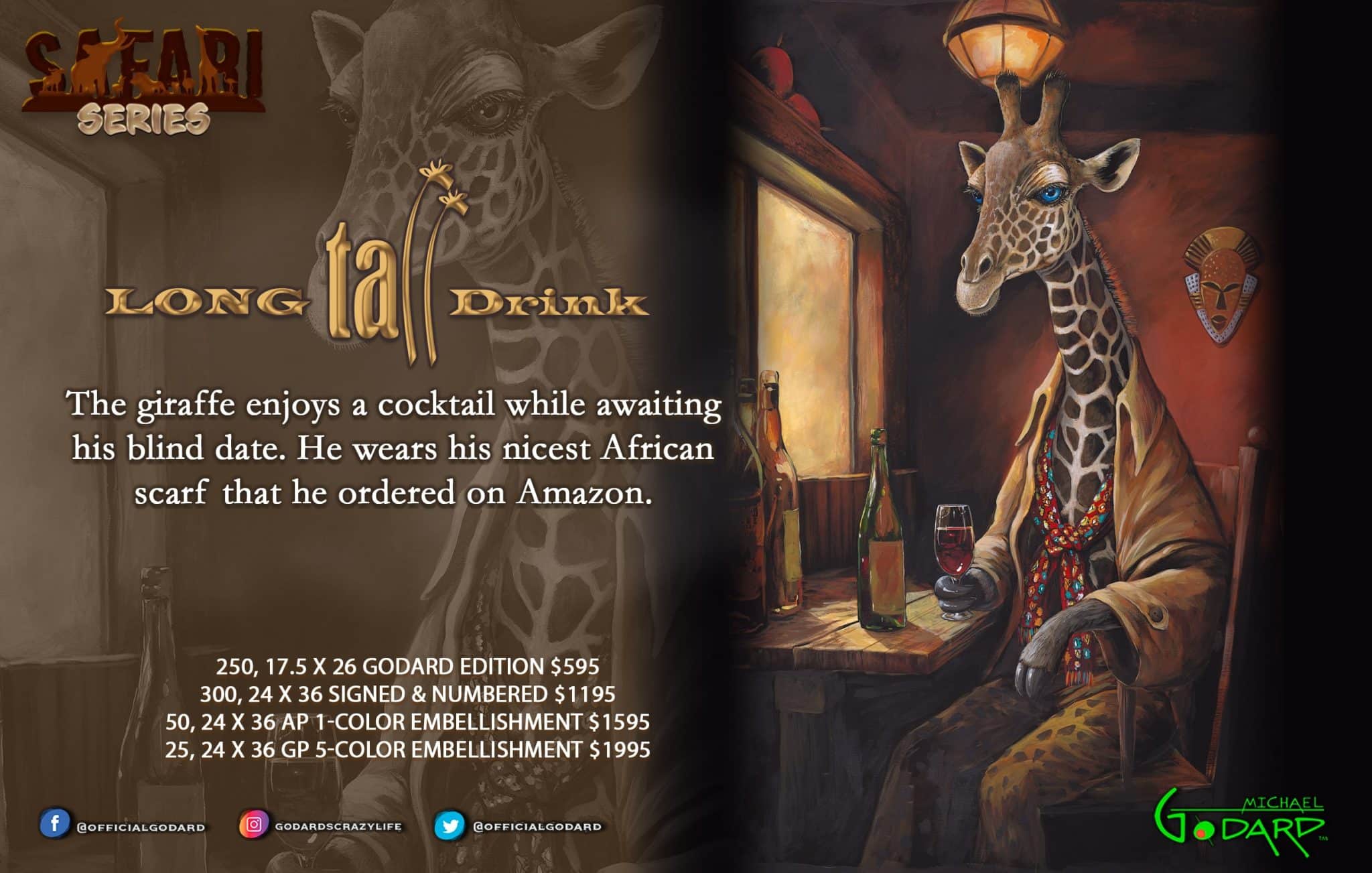 Safari Series – Long, tall Drink