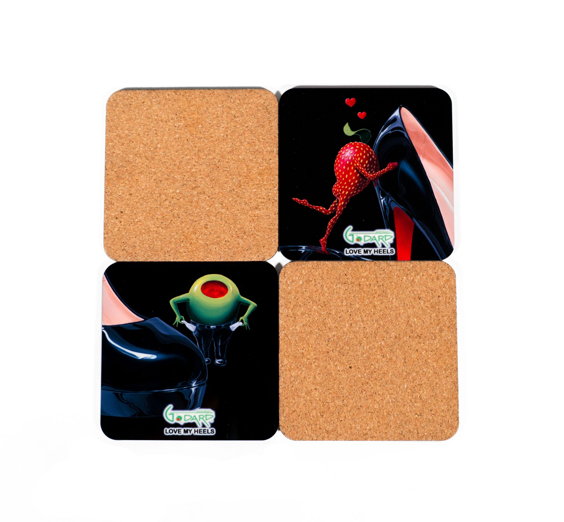 Love My Heels Coasters