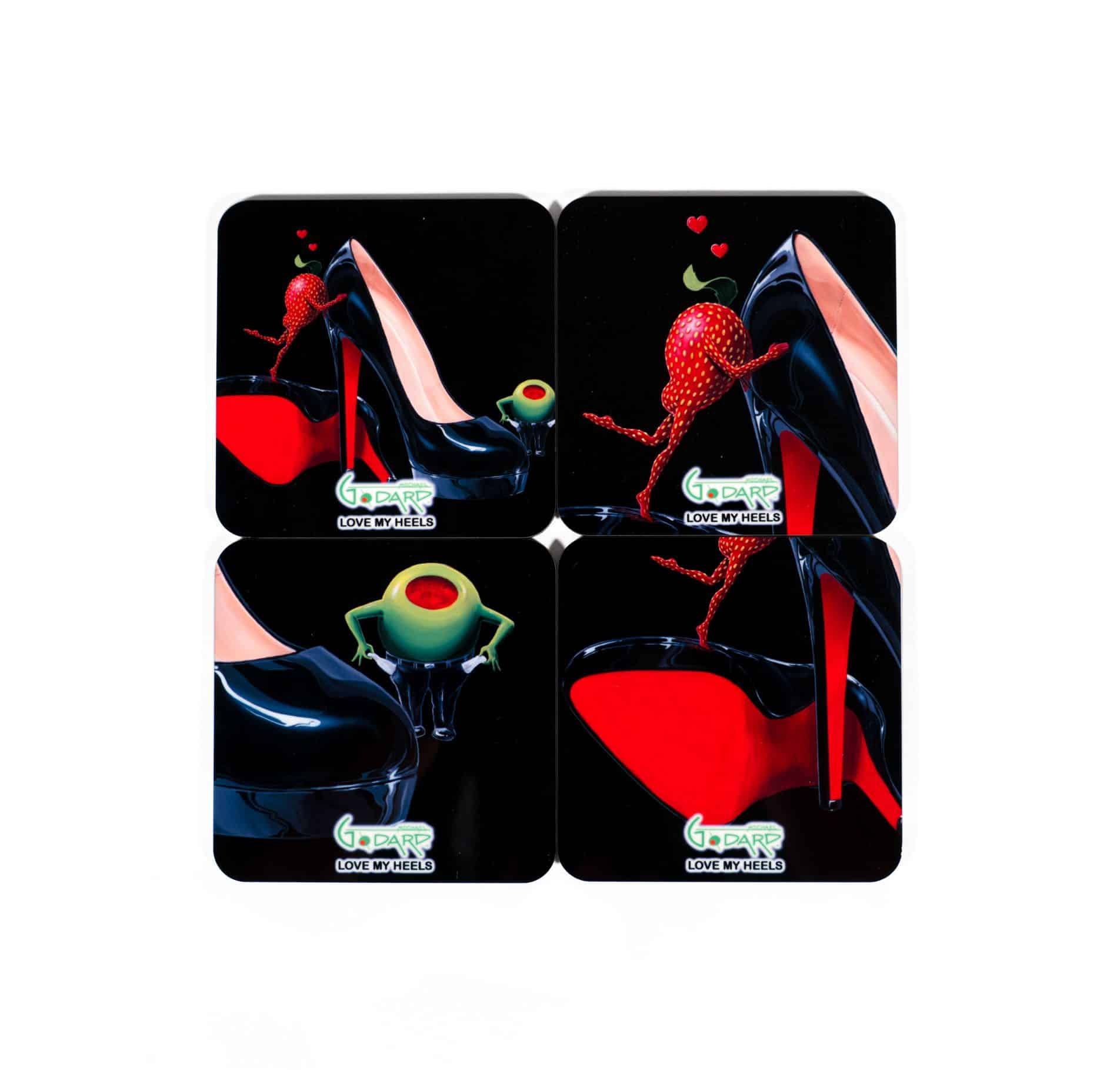 Love My Heels Coasters