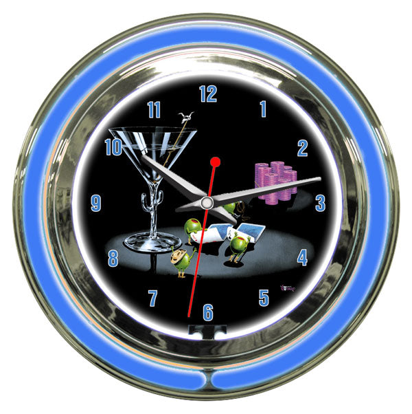 Pocket Rockets Clock