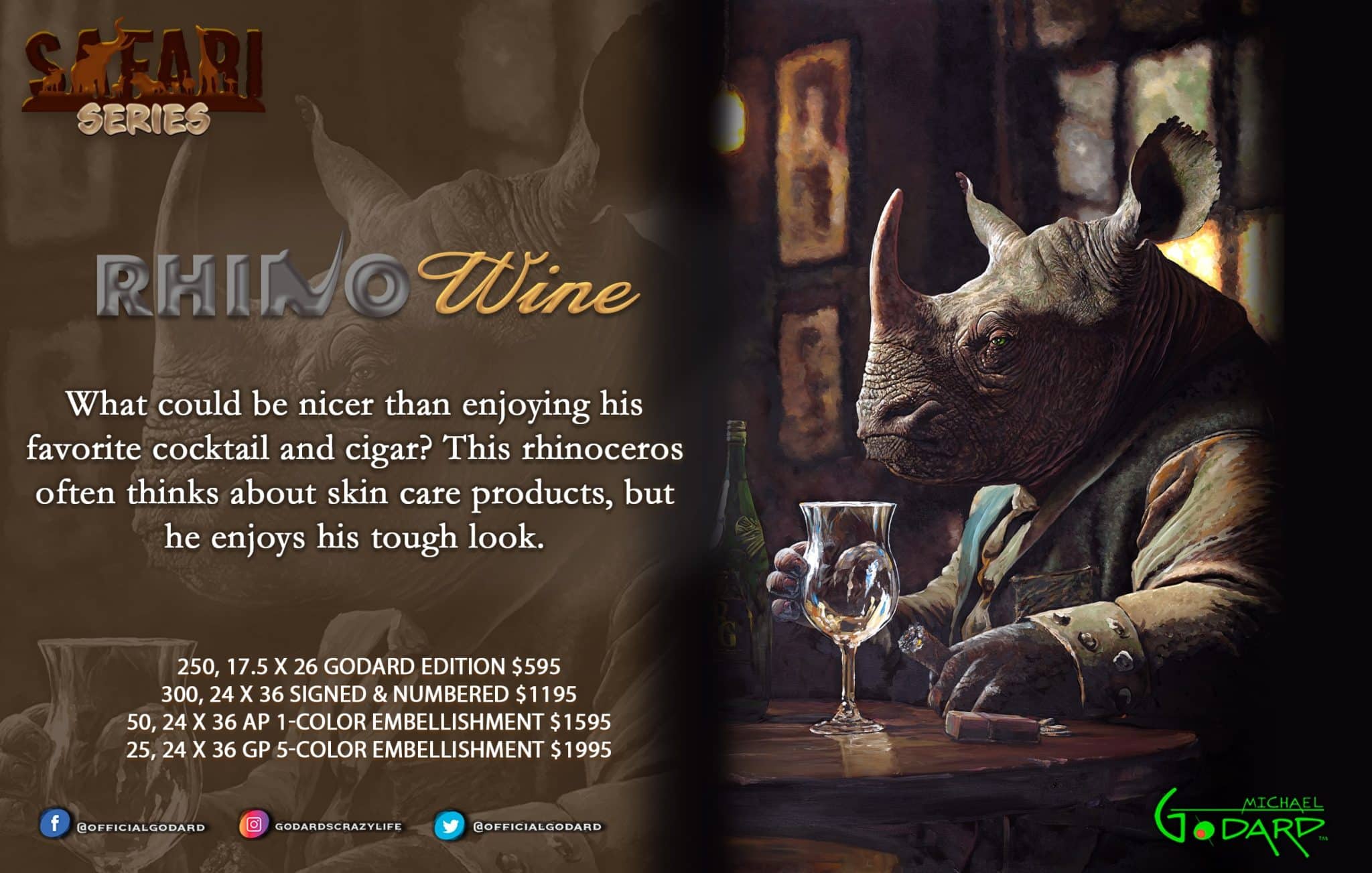 Safari Series – Rhino Wine