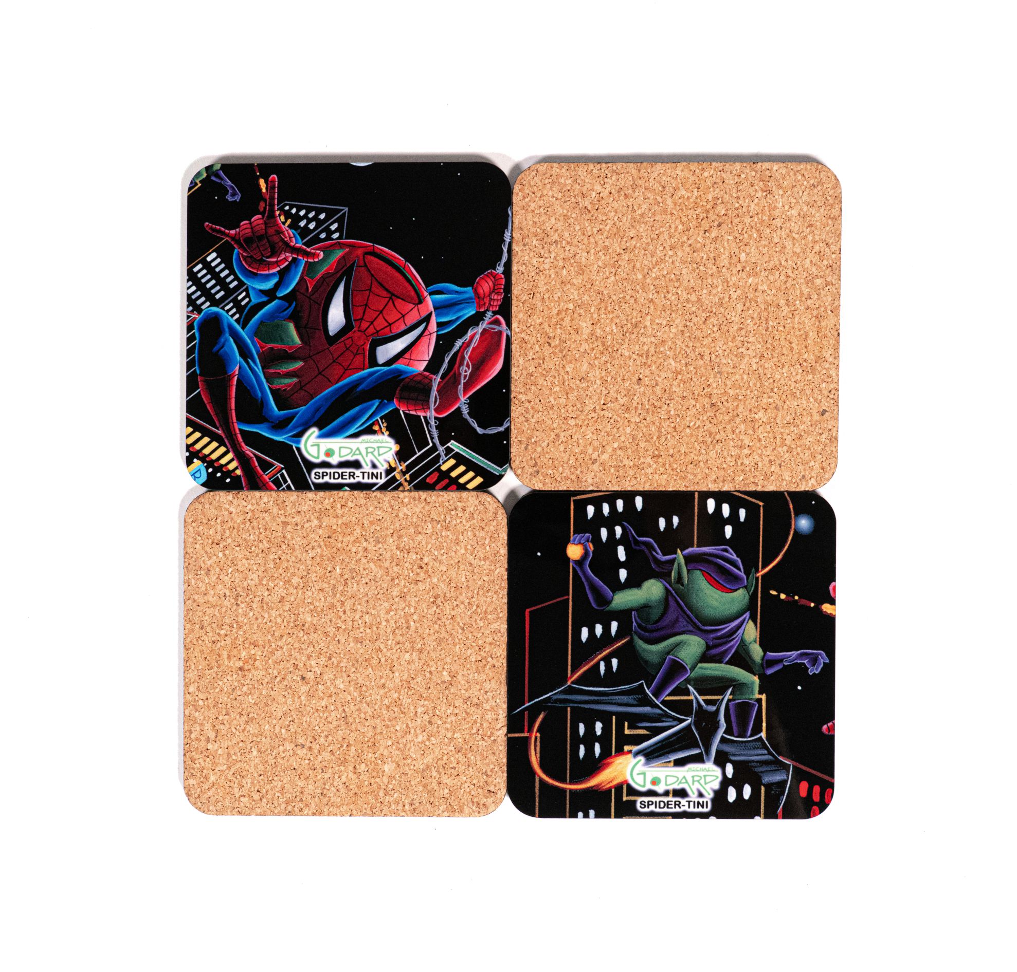 Spider-Tini Coasters