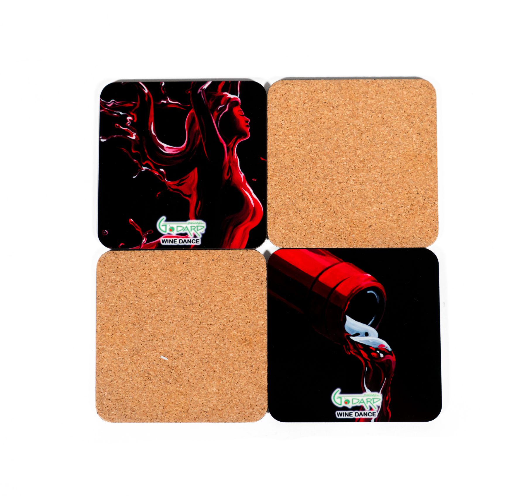 Wine Dance Coasters