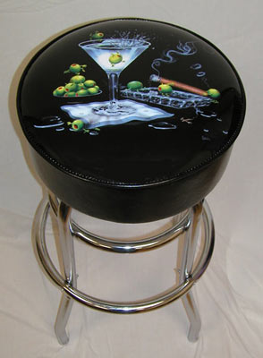 Olive Party 2 Bar Stool